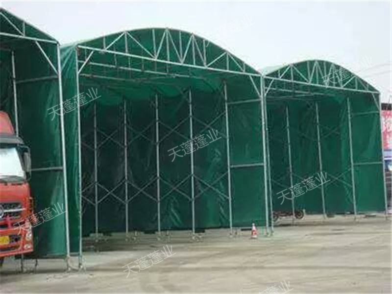农产品批发仓储蓬梁宽10米伸长10米